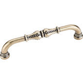  Prestige Collection 5-11/16'' W Beaded Cabinet Pull in Distressed Antique Brass