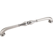  Prestige Collection 13-1/8'' W Beaded Appliance Pull in Distressed Pewter