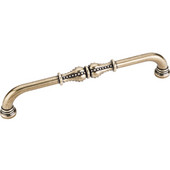  Prestige Collection 6-15/16'' W Beaded Cabinet Pull in Distressed Antique Brass