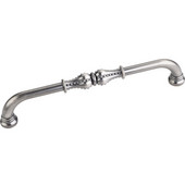  Prestige Collection 6-15/16'' W Beaded Cabinet Pull in Brushed Pewter