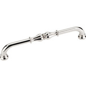  Prestige Collection 6-15/16'' W Beaded Cabinet Pull in Polished Nickel