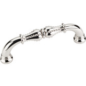  Prestige Collection 4-3/8'' W Beaded Cabinet Pull in Polished Nickel