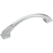  Roman Collection 6-1/4'' W Decorative Cabinet Pull, 128 mm (5'') Center to Center, Polished Chrome, 6-1/4'' W x 1-7/8'' D x 1-7/8'' H