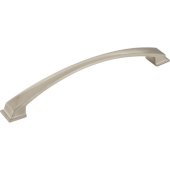  Roman Collection 8-3/4'' W Decorative Cabinet Pull, 192 mm (7-9/16'') Center to Center, Satin Nickel, 8-3/4'' W x 1-1/16'' D x 1-1/16'' H