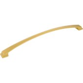  Roman Collection 13-3/16'' W Decorative Appliance Pull, 305 mm (12'') Center to Center, Brushed Gold, 13-3/16'' W x 1-9/16'' D x 1-9/16'' H