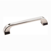  Marlo Collection 5-13/16'' W Decorative Cabinet Pull in Polished Nickel, Center to Center: 128mm (5'')