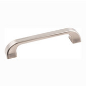  Marlo Collection 5-13/16'' W Decorative Cabinet Pull in Satin Nickel, Center to Center: 128mm (5'')