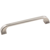  Marlo Collection 7-1/16'' W Decorative Cabinet Pull in Satin Nickel, Center to Center: 160mm (6-1/4'')