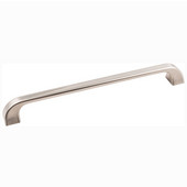  Marlo Collection 9-3/4'' W Decorative Cabinet Pull in Satin Nickel, Center to Center: 224mm (8-7/8'')