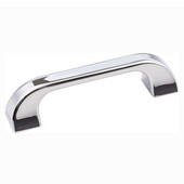  Marlo Collection 4-1/2'' W Decorative Cabinet Pull in Polished Chrome, Center to Center: 96mm (3-3/4'')