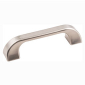  Marlo Collection 4-1/2'' W Decorative Cabinet Pull in Satin Nickel, Center to Center: 96mm (3-3/4'')