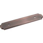  6'' W Cabinet Plain Backplate in Brushed Oil Rubbed Bronze