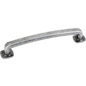  Belcastel 1 Collection 5-7/8'' W Forged Look Flat Bottom Pull in Distressed Antique Silver