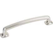  Belcastel 1 Collection 5-7/8'' W Forged Look Flat Bottom Pull in Satin Nickel