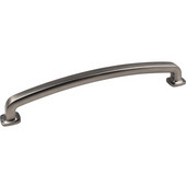  Belcastel 1 Collection 13-1/4'' W Forged Look Flat Bottom Appliance Pull in Brushed Pewter, 13-1/4'' W x 2-5/16'', Center to Center 12''