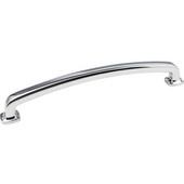  Belcastel 1 Collection 13-1/4'' W Forged Look Flat Bottom Appliance Pull in Polished Chrome, 13-1/4'' W x 2-5/16'', Center to Center 12''