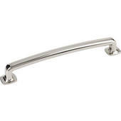  Belcastel 1 Collection 7-1/8'' W Forged Look Flat Bottom Pull in Polished Nickel