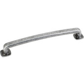  Belcastel 1 Collection 7-1/8'' W Forged Look Flat Bottom Pull in Distressed Antique Silver