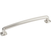  Belcastel 1 Collection 7-1/8'' W Forged Look Flat Bottom Pull in Satin Nickel