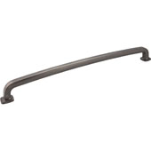  Belcastel 1 Collection 19-1/4'' W Forged Look Flat Bottom Appliance Pull in Brushed Pewter