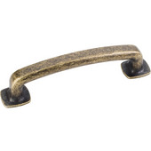  Belcastel 1 Collection 4-5/8'' W Forged Look Flat Bottom Pull in Distressed Antique Brass