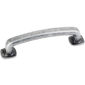  Belcastel 1 Collection 4-5/8'' W Forged Look Flat Bottom Pull in Distressed Antique Silver