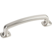  Belcastel 1 Collection 4-5/8'' W Forged Look Flat Bottom Pull in Satin Nickel