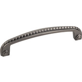  Rhodes Collection 5-13/16'' W Cabinet Pull with Rope Detail in Brushed Pewter