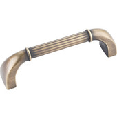  Cordova Collection 4-3/16'' W Cabinet Pull in Antique Brushed Satin Brass