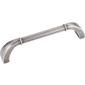  Cordova Collection 5-7/16'' W Cabinet Pull in Distressed Pewter