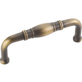  Durham Collection 3-3/8'' W Cabinet Pull in Antique Brushed Satin Brass