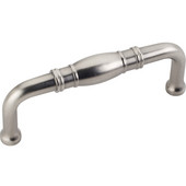  Durham Collection 3-3/8'' W Cabinet Pull in Brushed Pewter