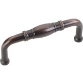  Durham Collection 3-3/8'' W Cabinet Pull in Brushed Oil Rubbed Bronze