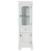  Brookfield 20'' Linen Cabinet in Bright White, 20-1/2'' W x 16-5/16'' D x 65'' H
