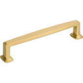  128 mm (5'') Center-to-Center Brushed Gold Richard Cabinet Pull