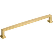  192 mm (7-1/2'') Center-to-Center Brushed Gold Richard Cabinet Pull