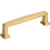  96 mm (3-3/4'') Center-to-Center Brushed Gold Richard Cabinet Pull
