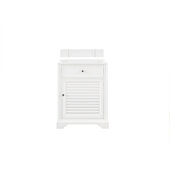  Savannah Single Vanity Cabinet Bright White with 3cm Grey Expo Quartz Top w/ Sink