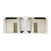  Brittany 60'' Double Cabinet, Bright White, No Countertop