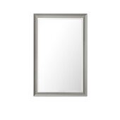  Glenbrooke 26'' W x 40'' H Wall Mounted Rectangle Mirror with Urban Gray Frame
