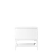  Milan 35-3/8'' W Single Vanity Cabinet, Glossy White, 35-3/8'' W x 18-1/8'' D x 20'' H