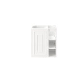  Alicante 24'' W Single Vanity Cabinet, Glossy White