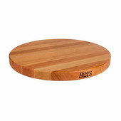  R-Board Collection Cutting Board, Reversible, 18'' Diameter x 1-1/2'' Thick, Cherry Edge Grain, Sold Individually or in a Set