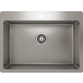  ProChef - ProInox Collection Stainless Steel Single Bowl Topmount Kitchen Sink,  27''W x 20''D x 9''H
