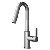  Apex Pull Down Kitchen Faucet with Dual Spray, Polished Chrome