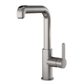  Latitude Collection Pull Out Kitchen Faucet with Dual Spray, Brushed Nickel