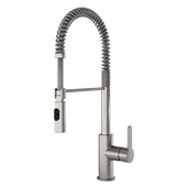  Peak Collection Professional Kitchen Faucet with Dual Spray, Brushed Nickel