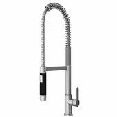 JULIEN Sky Collection Contemporary Kitchen Faucet with Swivel Spout Handle in Polished Chrome