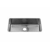 JULIEN J18 Collection Undermount Sink with Single Bowl, 18 Gauge Stainless Steel, 37''W x 17-1/2''D x 10''H