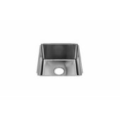 JULIEN J18 Collection Undermount Sink with Single Bowl, 18 Gauge Stainless Steel,  20''W x 18''D x 10''H